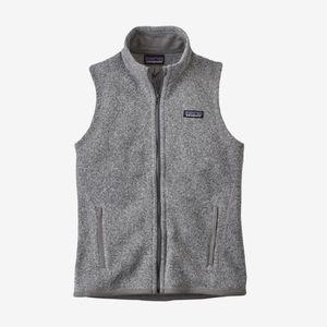 PATAGONIA Women’s Better Sweater Fleece Vest in Birch White - Size XS